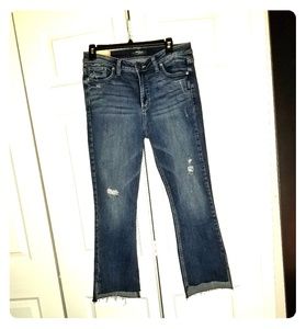 NWT Silver boot crop jeans W 31 L 26